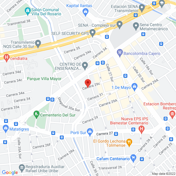 Mapa de Farem Ltda.