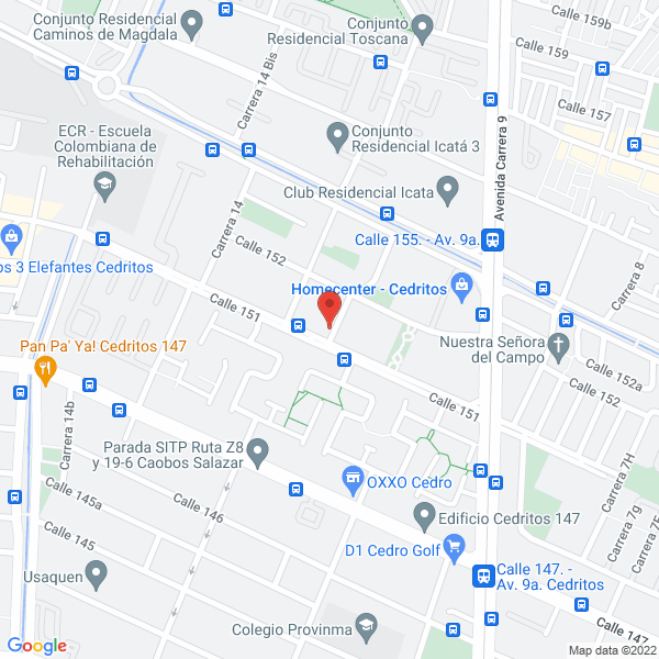 Mapa de Av South S.A.S.