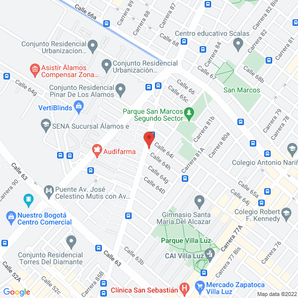 Mapa de Melquisedec Salinas Hospital