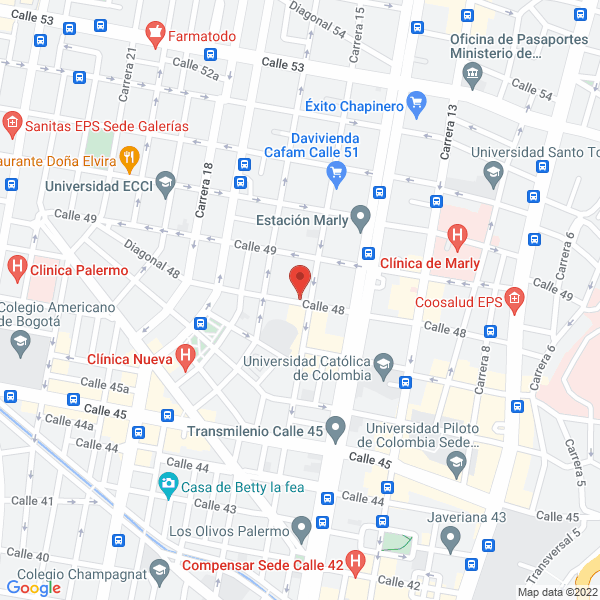 Mapa de Liceo Tomas Morales