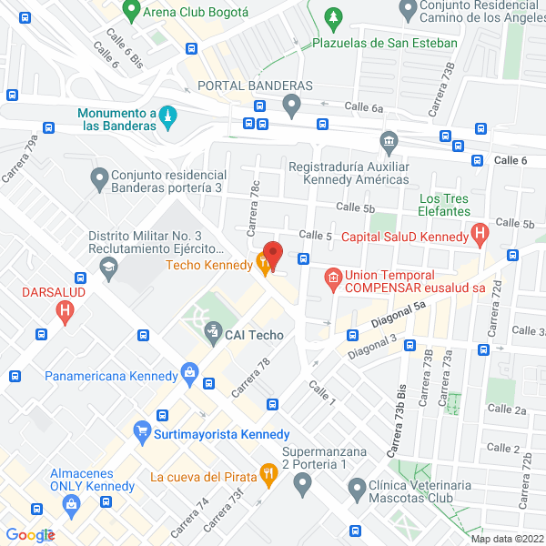 Mapa de Fx Gym Extreme Fitnnes
