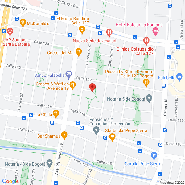 Mapa de Obc S.A.