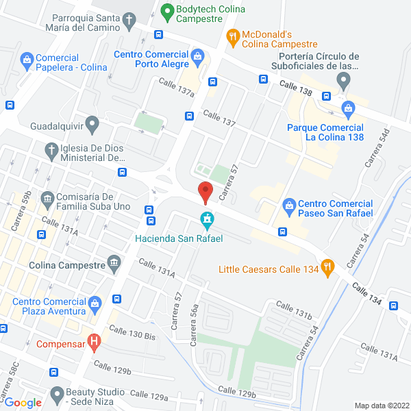 Mapa de D & F Publicidad Y Mercadeo