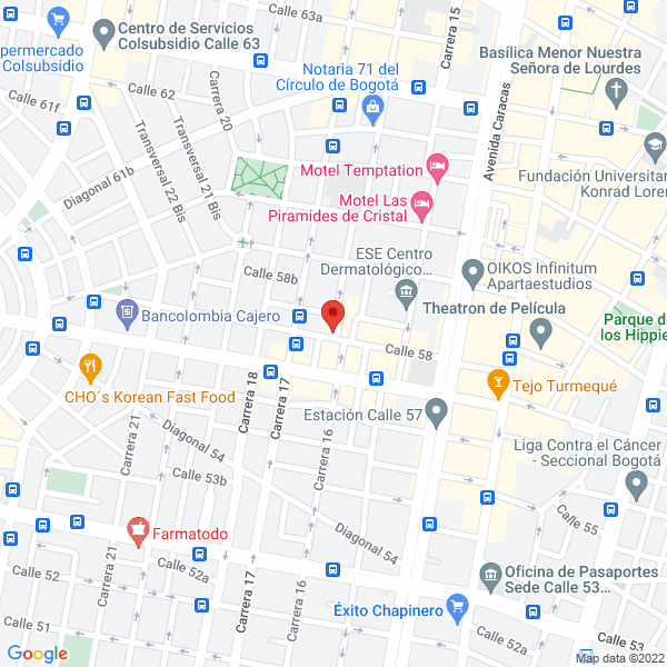 Mapa de Fredy Libardo Leon Ordoñez
