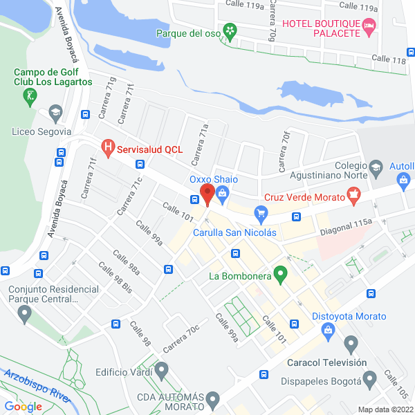Mapa de Grupo Gym Machine S.A.S.