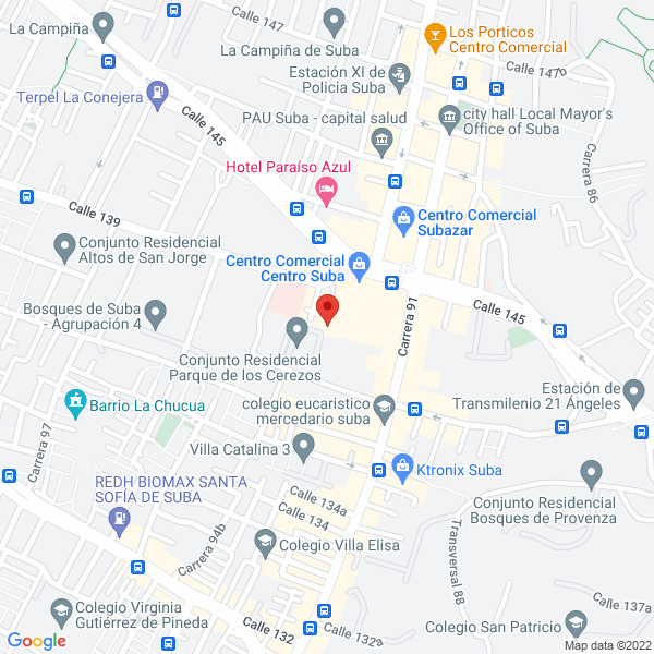 Mapa de Industrias Blu Estard
