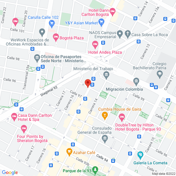 Mapa de Lear Inmobiliaria