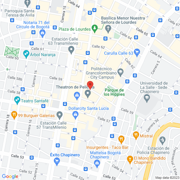 Mapa de Ledos Inteligencia En Divisiones Y Oficinas Ltda.