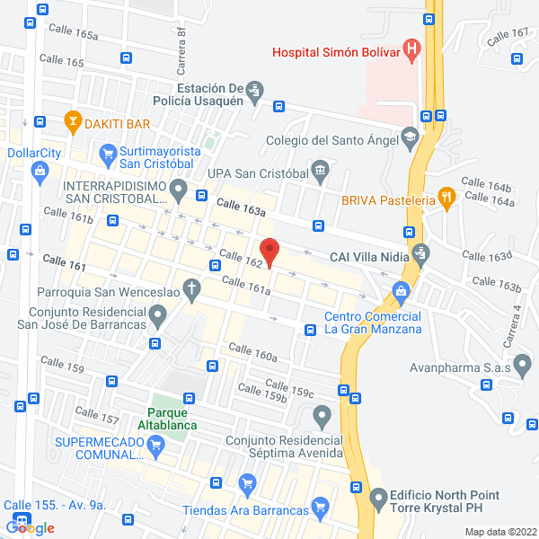 Mapa de Rafael Alejo Martínez