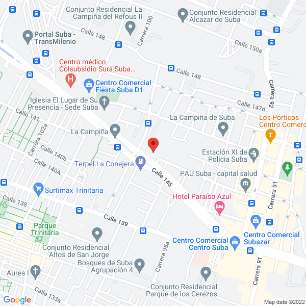 Mapa de Travel Carga Ltda.