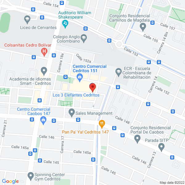 Mapa de Nort Delivery