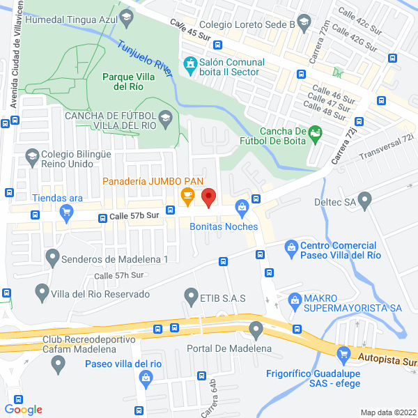 Mapa de Villa Rous