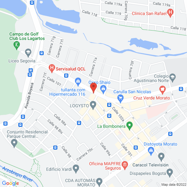 Mapa de Prorthopedics Ltda.