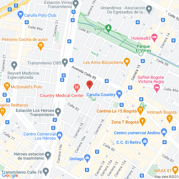 Mapa de Carlos Alfredo Perilla Borda Y Compañía Ltda.