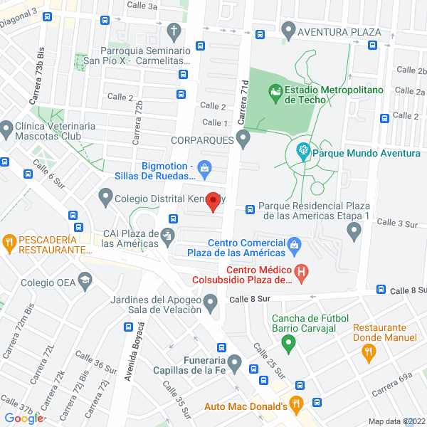 Mapa de Ser Activo Ltda.