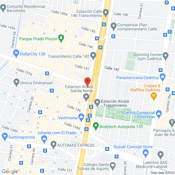Mapa de Medimalco S.A.S.