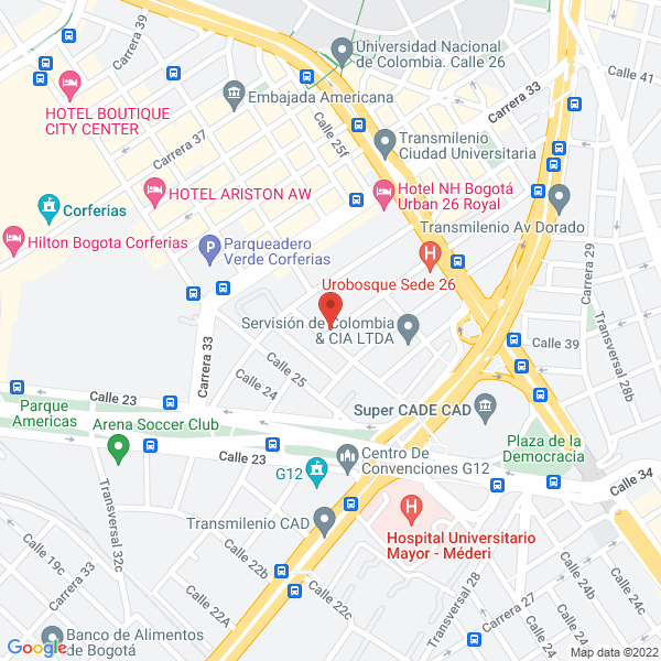 Mapa de Iglesia Evangelismo Vivo