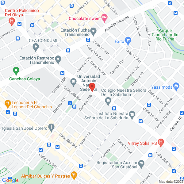 Mapa de Inmobiliaria Consultoria Y Constructora Ltda.