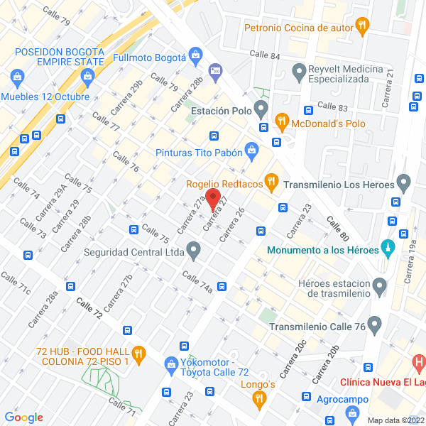 Mapa de Bravo Daza Claudia Lorena
