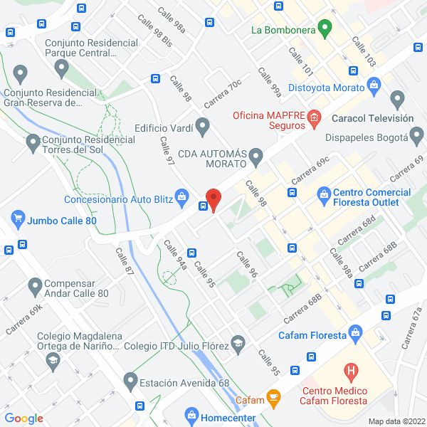 Mapa de G & C Pulido Ltda.