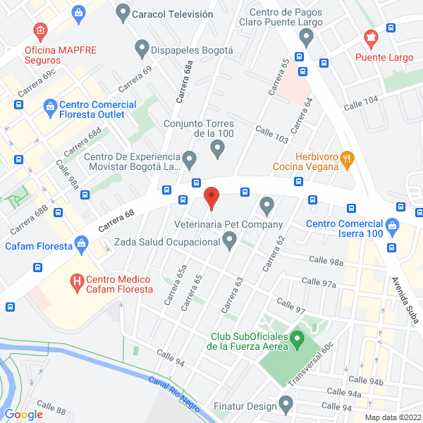 Mapa de Work Force S.A.