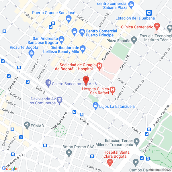 Mapa de Directly Ltda
