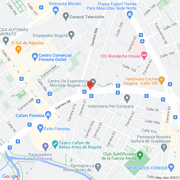 Mapa de Lopez Y Sohm Cia Ltda. Asesores De Seguros