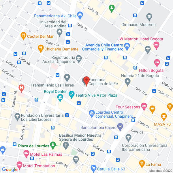 Mapa de Bonncel Distribuciones Y Mercadeo Ltda
