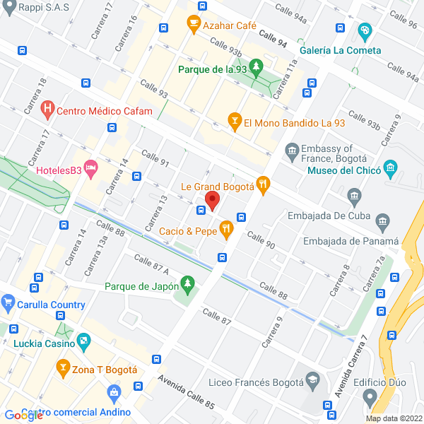 Mapa de Tars Ltda
