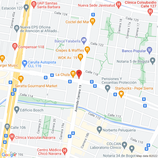 Mapa de Federación Nacional De Fondos Ganaderos