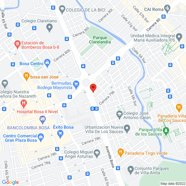 Mapa de Jairo Orlando Martínez Niño