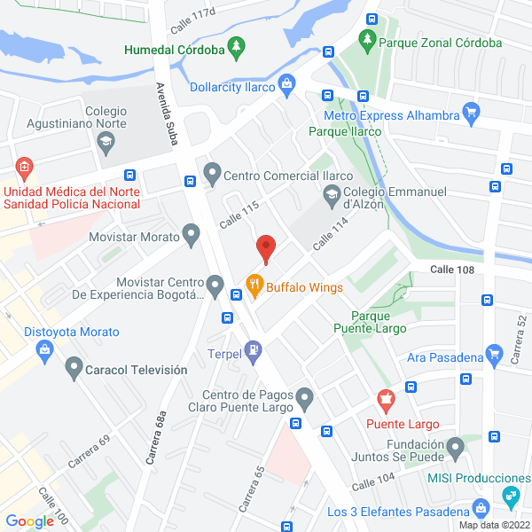 Mapa de Dis Consulting S.A.S.