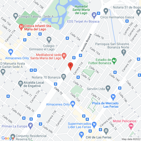 Mapa de Seguridad El Crucero Ltda.
