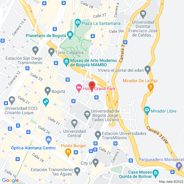 Mapa de Norcom