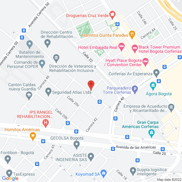 Mapa de Dynamics Audio
