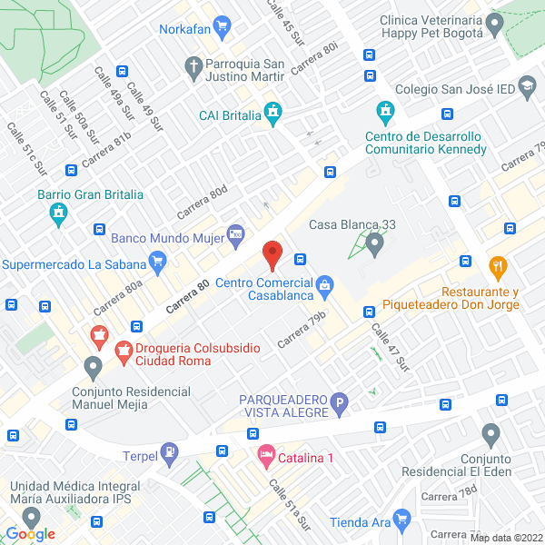 Mapa de Md Metalmecanica Ltda.