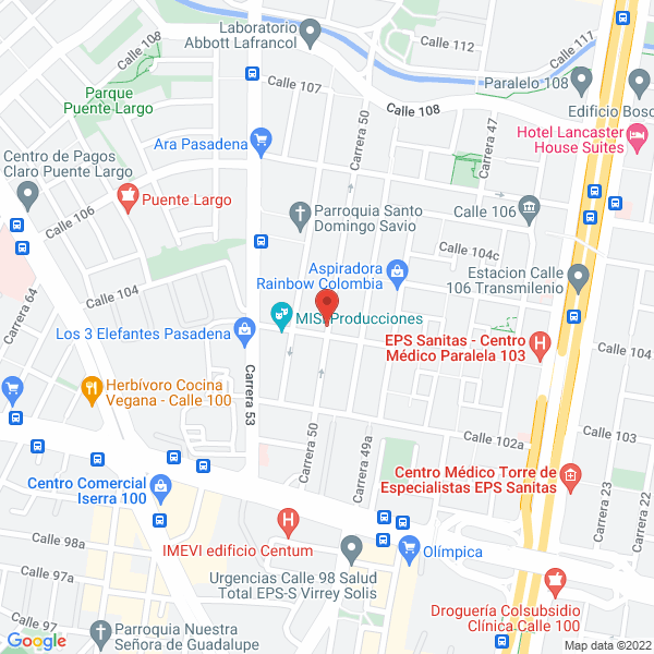 Mapa de Lomed Ltda