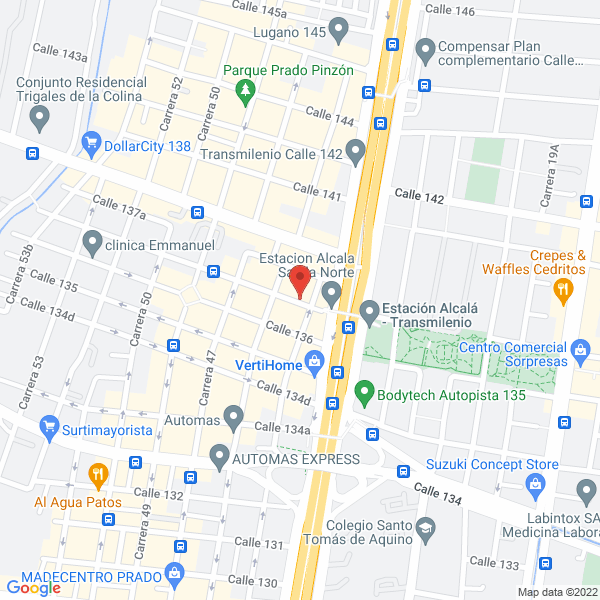 Mapa de J & L Maquinaria Ltda.