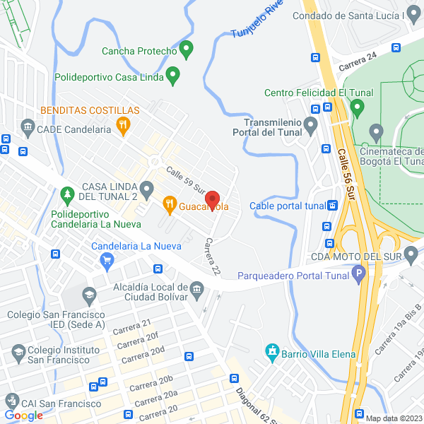 Mapa de Segurmatic S.A.S.