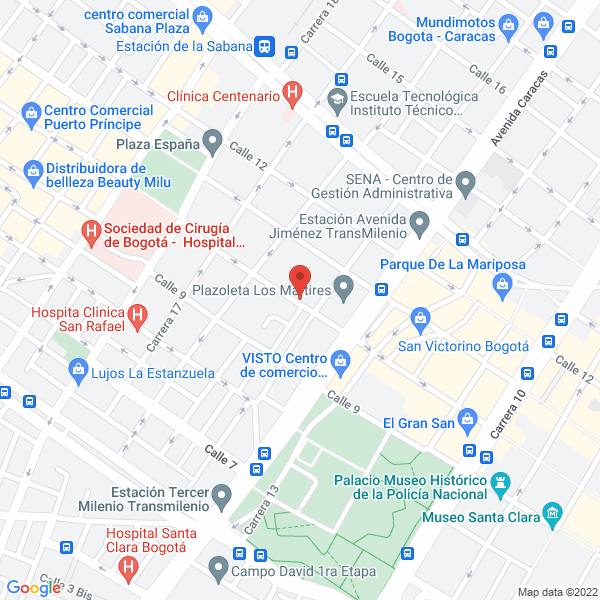 Mapa de Distribuciones Saldaña