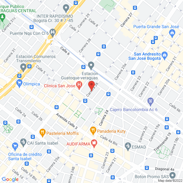 Mapa de Acrilanzar Ltda.
