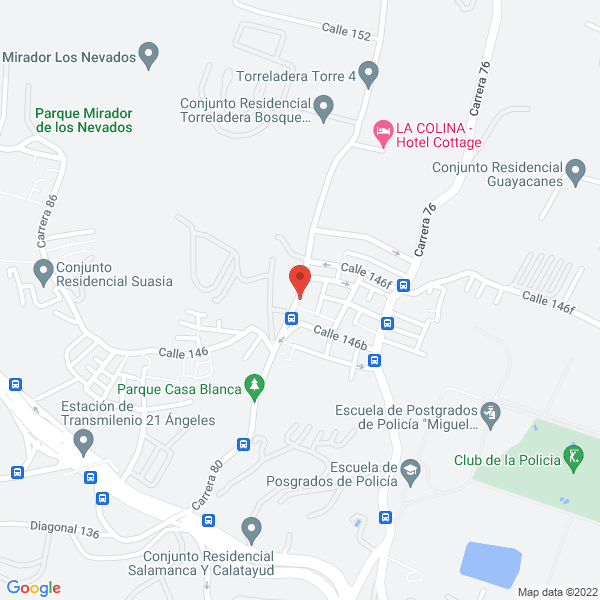Mapa de Gloria Stella Perilla Leal