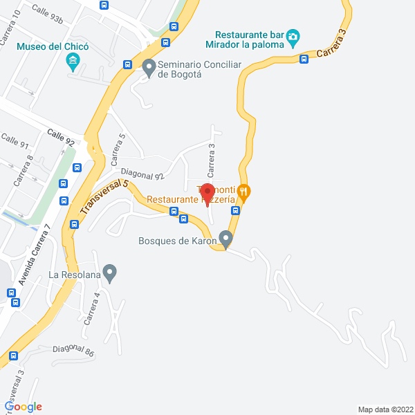 Mapa de Fernando Valente Producciones E U