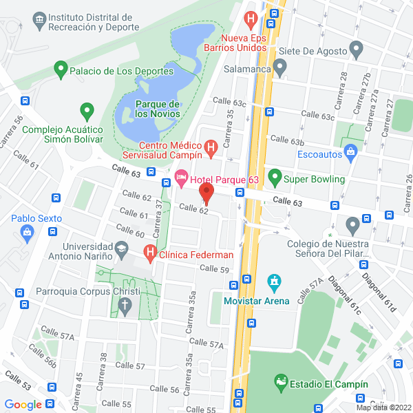 Mapa de Luna Office Ltda