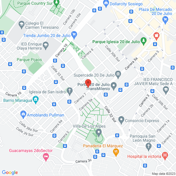 Mapa de Titán Distribuidor Industrial Ltda.