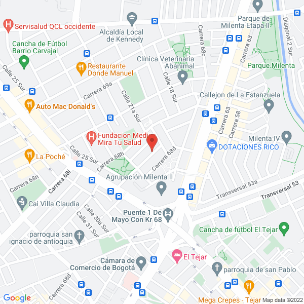 Mapa de Ateci Ingeniería Ltda.