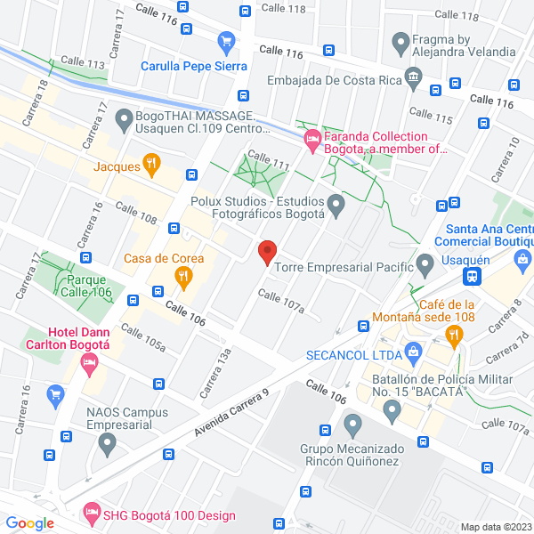 Mapa de Hernan Orjuela Buenaventura Producciónes Y Compañia Ltda.