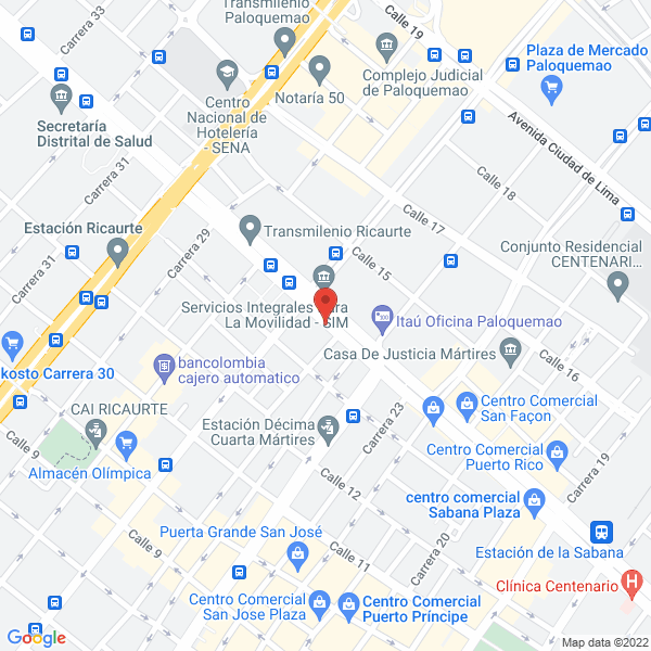 Mapa de Trust Corporations