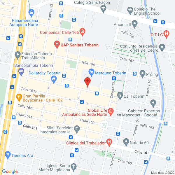 Mapa de Jhon Ruge