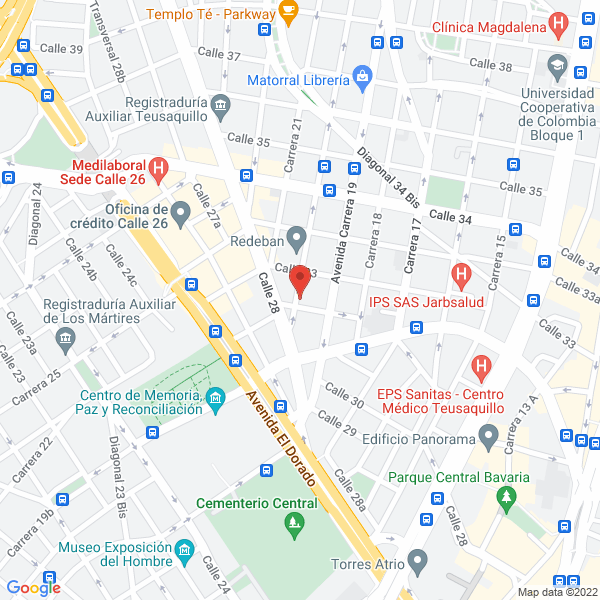 Mapa de Lámparas La Cachetta